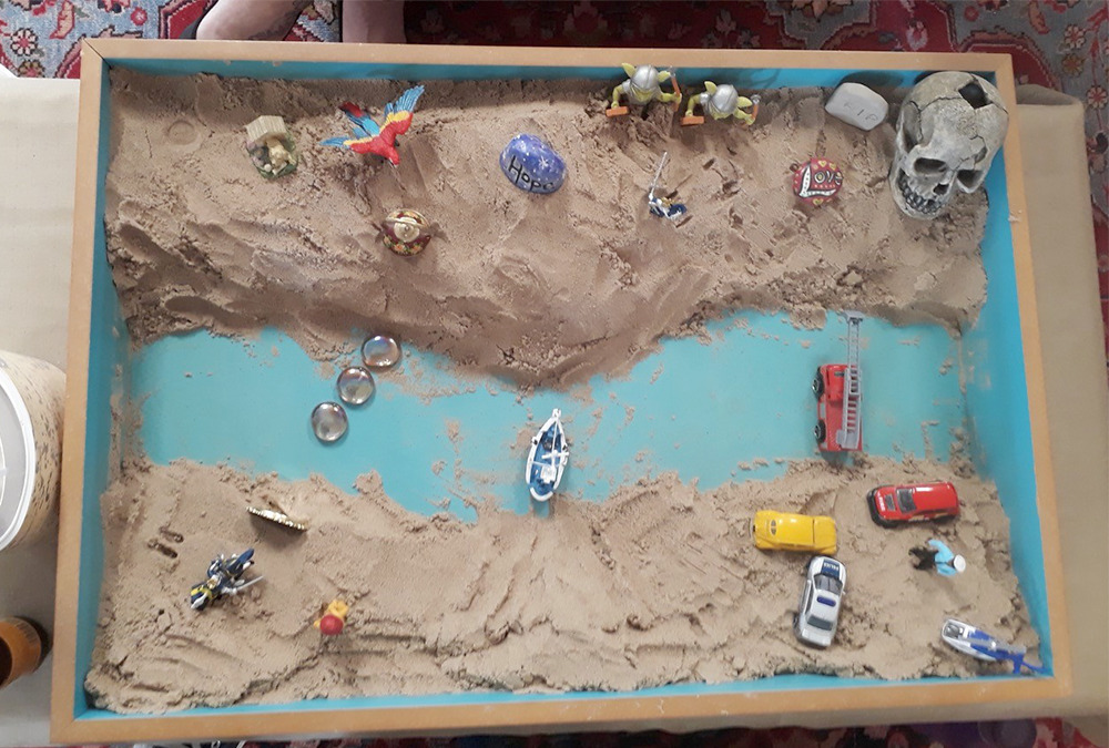 What is sand tray therapy and how does it work? Breathe